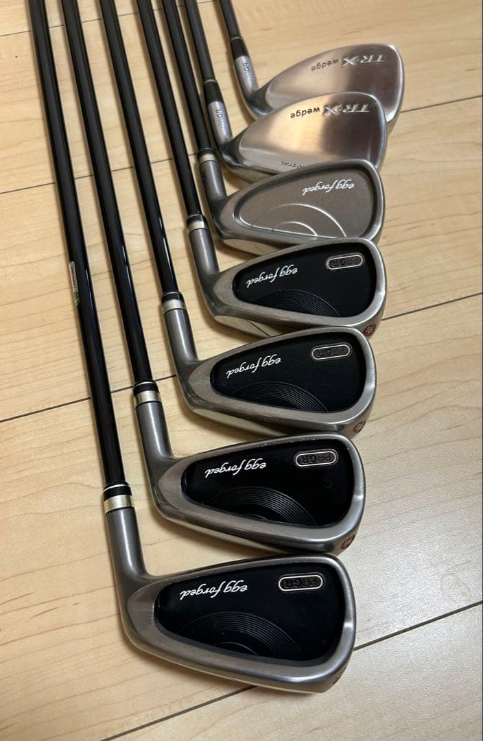 ボ*ン様 【最終価格】ゴルフ PRGR プロギア egg アイアン 7本セット