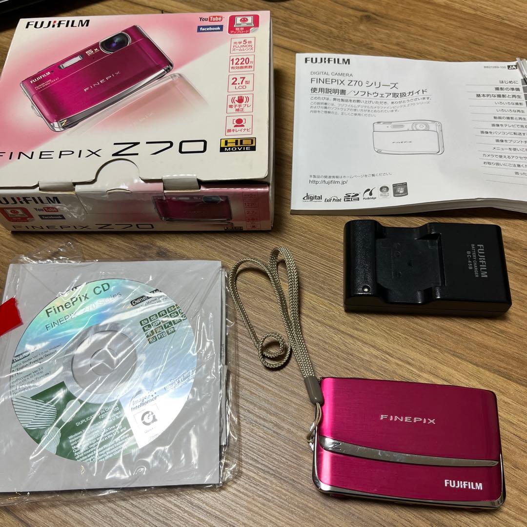 FUJIFILM FINEPIX Z70 ピンク 箱付き