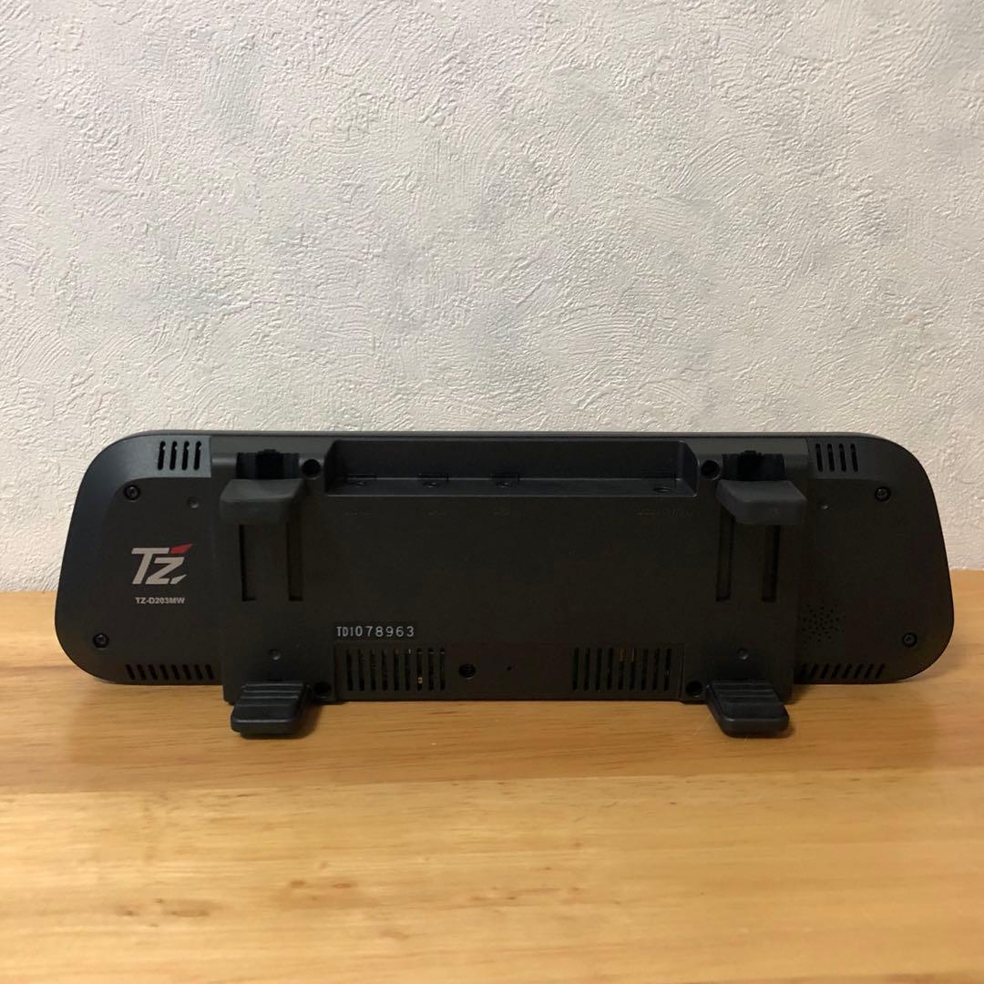 《中古》トヨタデジタルインナーミラー型ドライブレコーダー　TZ-D203MW