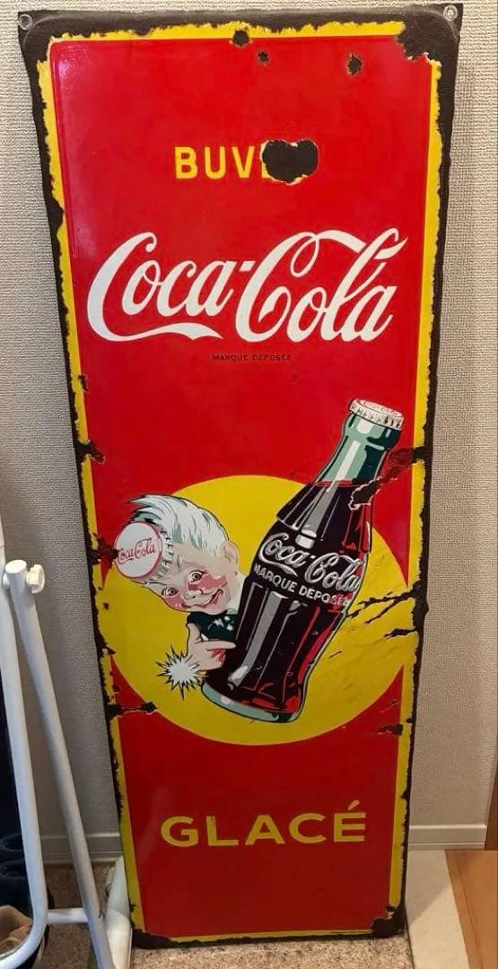 コカコーラ　ヴィンテージ　看板