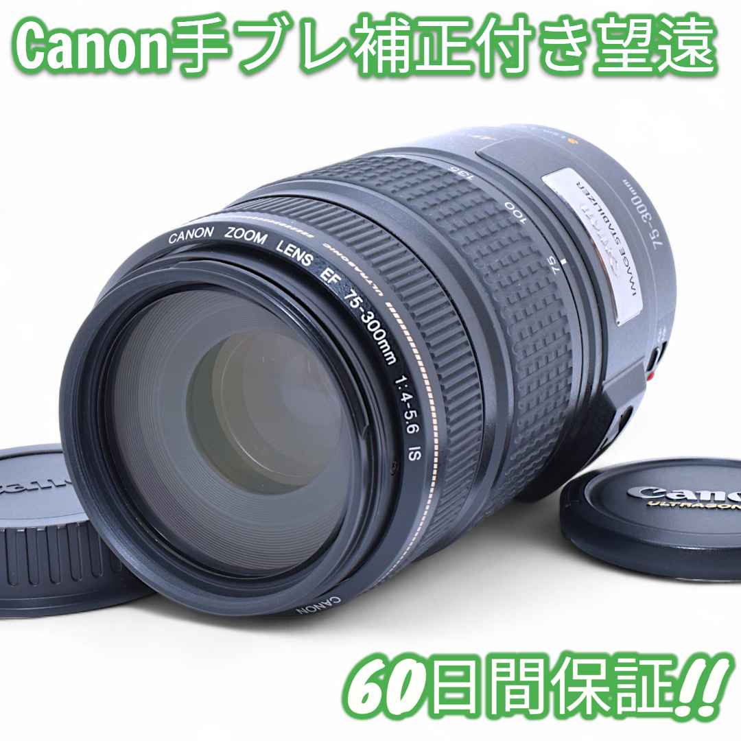 レンズ(ズーム) Canon EF 75-300mm F4-5.6 IS USM 9509
