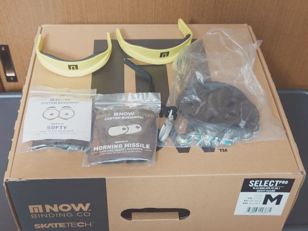 NOW SELECT PRO M ビンディング