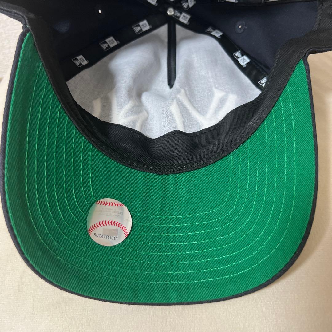 NEWERA ヤンキース ダブルロゴキャップ