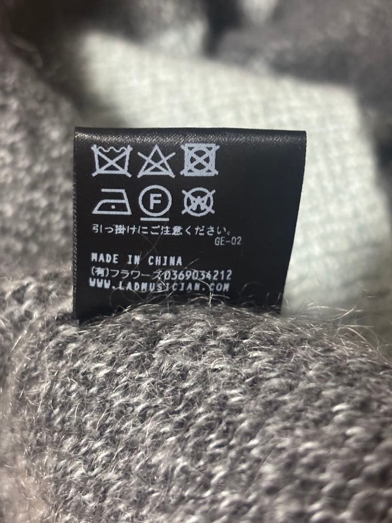 LAD MUSICIAN CREW NECK PULLOVER セーター　44