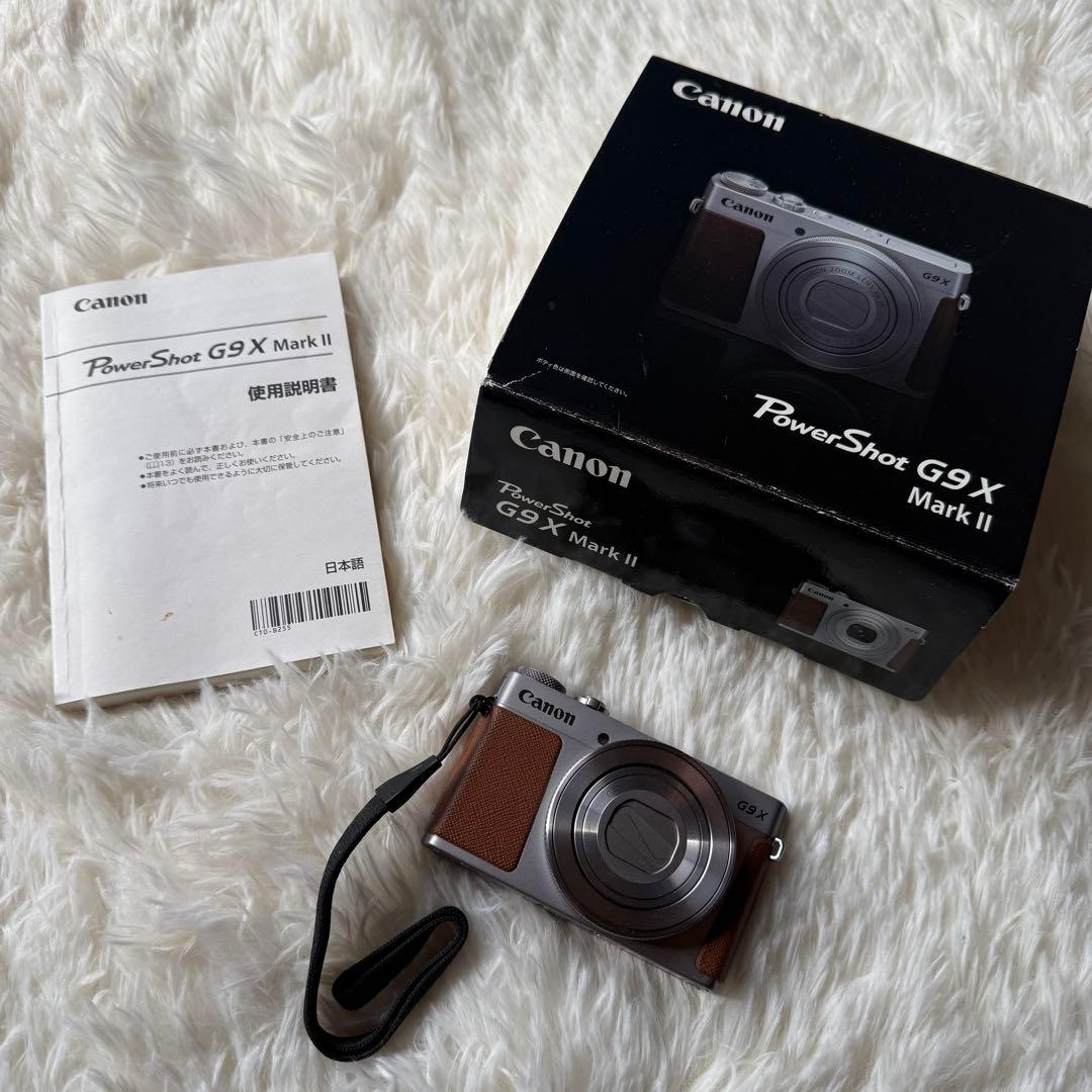 【未使用級】Canon Powershot G9x Mark IIシルバー