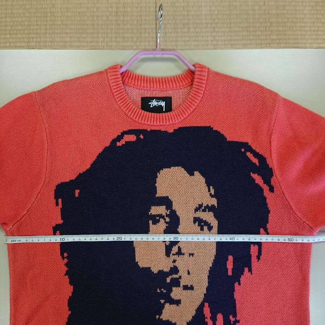 STUSSY × BOB MARLEY 長袖ニット