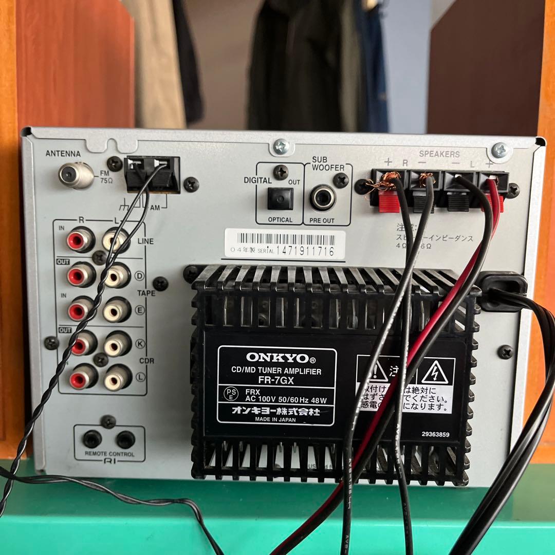 ラジオ・コンポ ONKYO FR-7GX