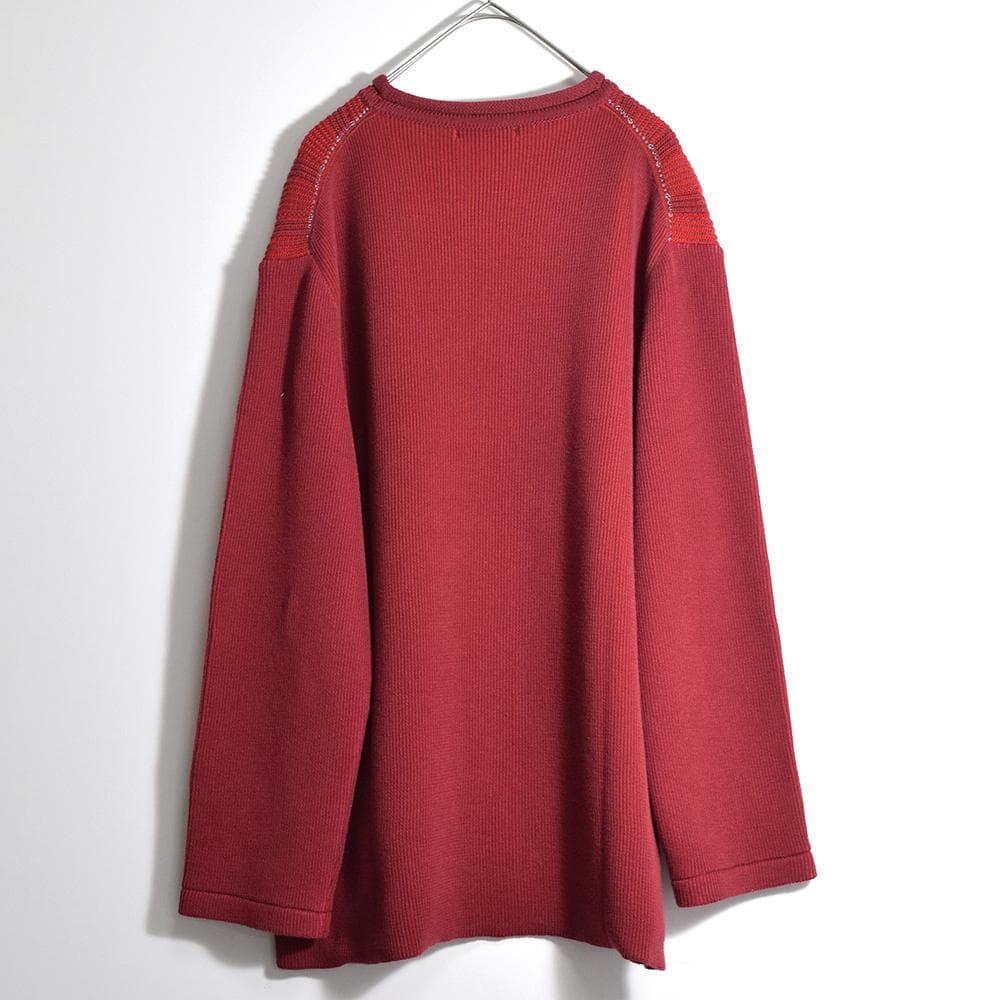 17SS ISSEY MIYAKE MEN コットン デザイン ニット 3