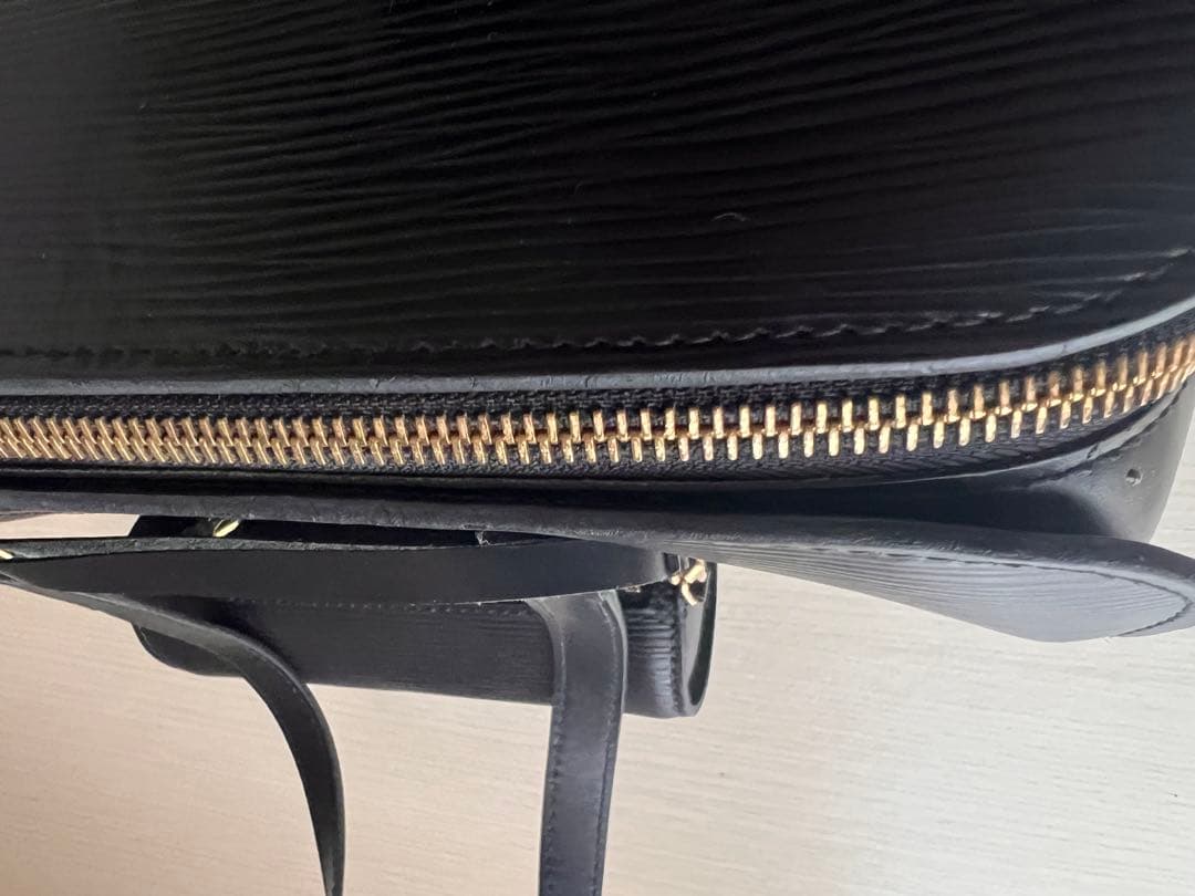 ルイ・ヴィトン スフロ エピ LOUIS VUITTON 黒　親子バッグ