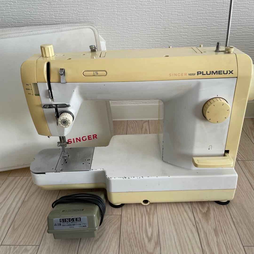 ジャンク品！シンガー職業用ミシン