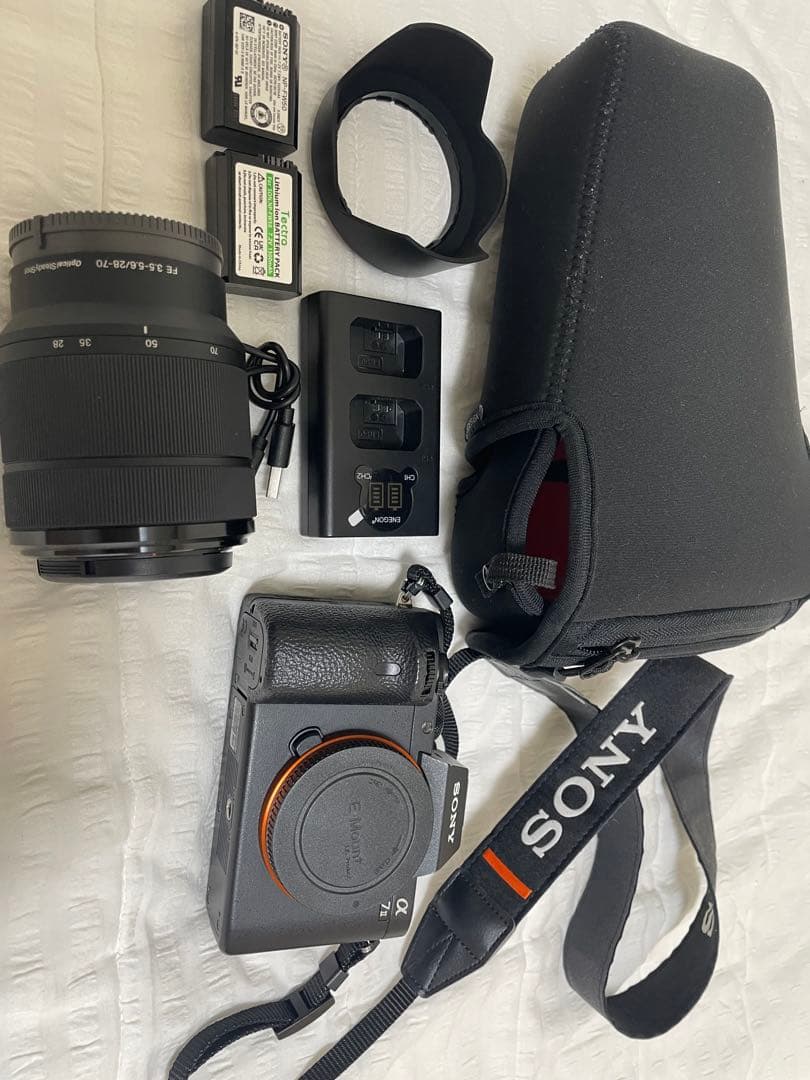 SONY α7ⅱミラーレス一眼 レンズセット(付属品付)