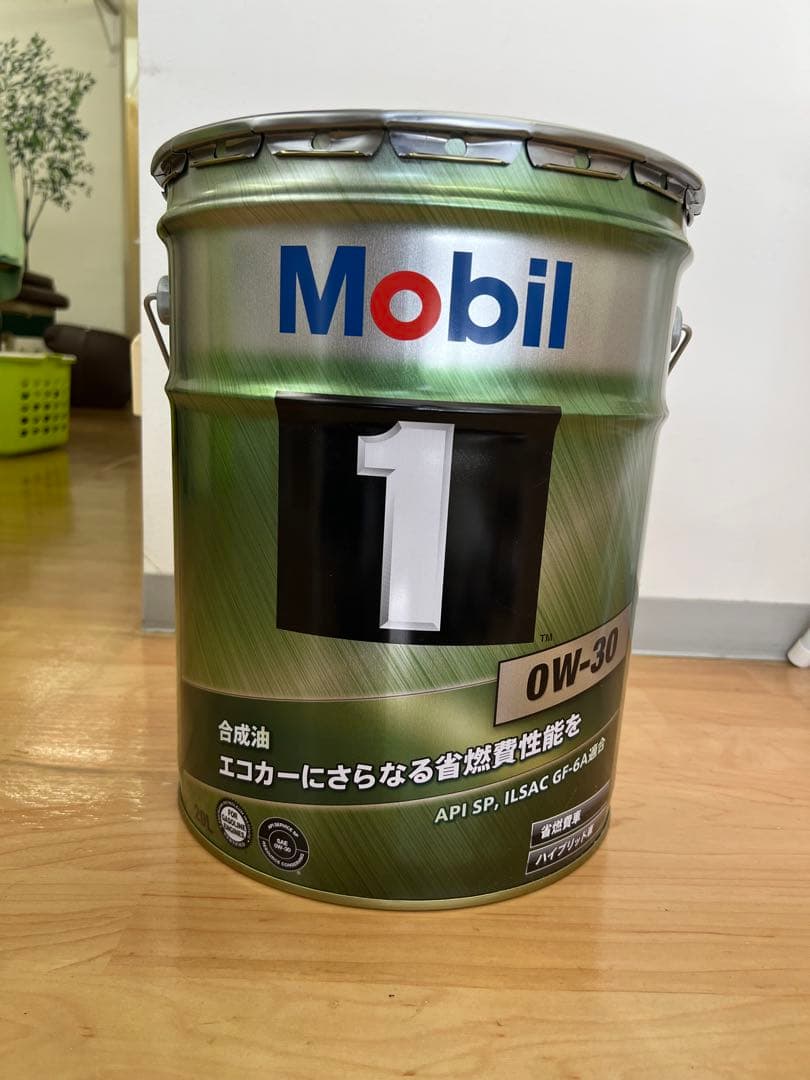 Mobil 1 0W-30 エンジンオイル 20L