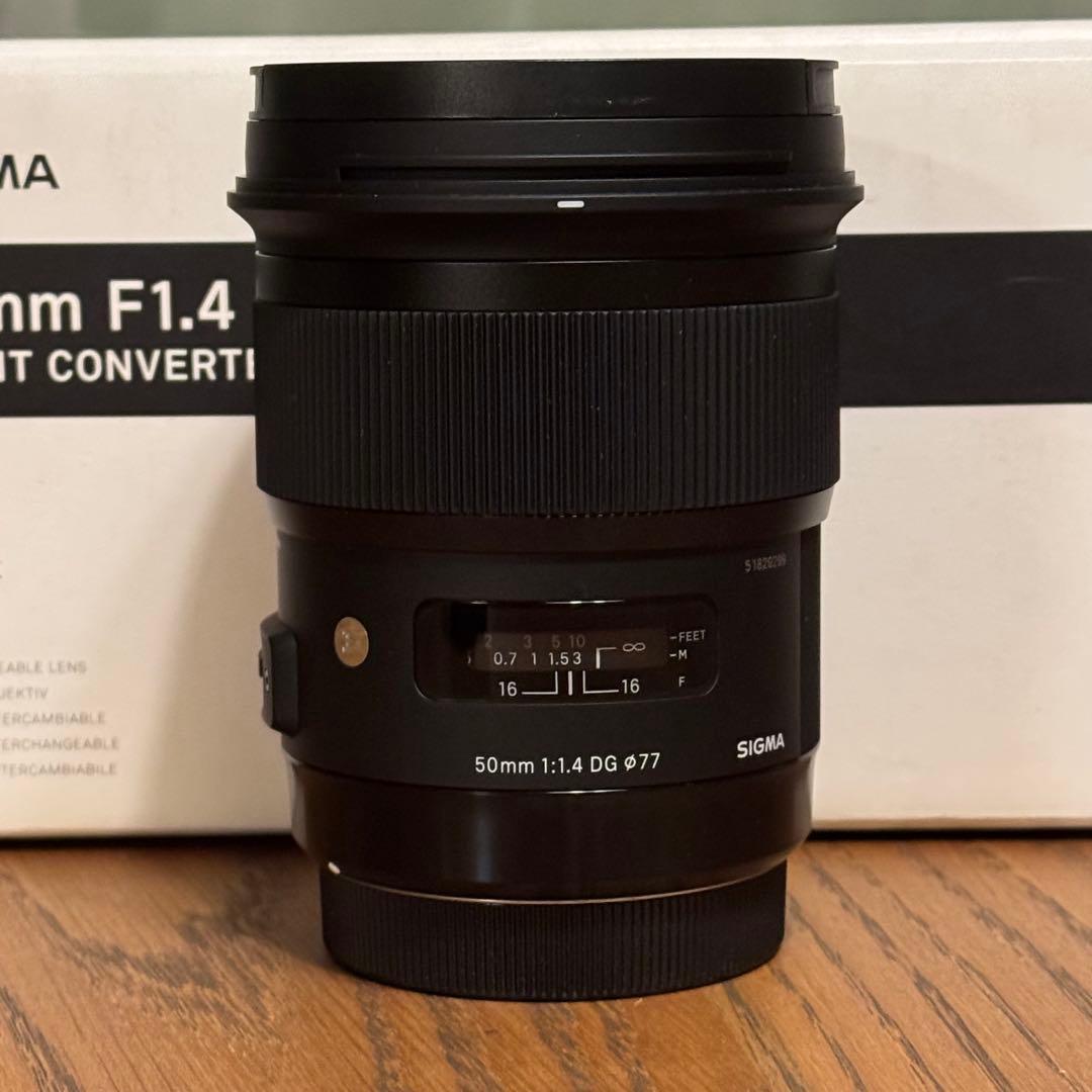レンズ(単焦点) SIGMA 50mm F1.4 DG HSM CANON EF-E
