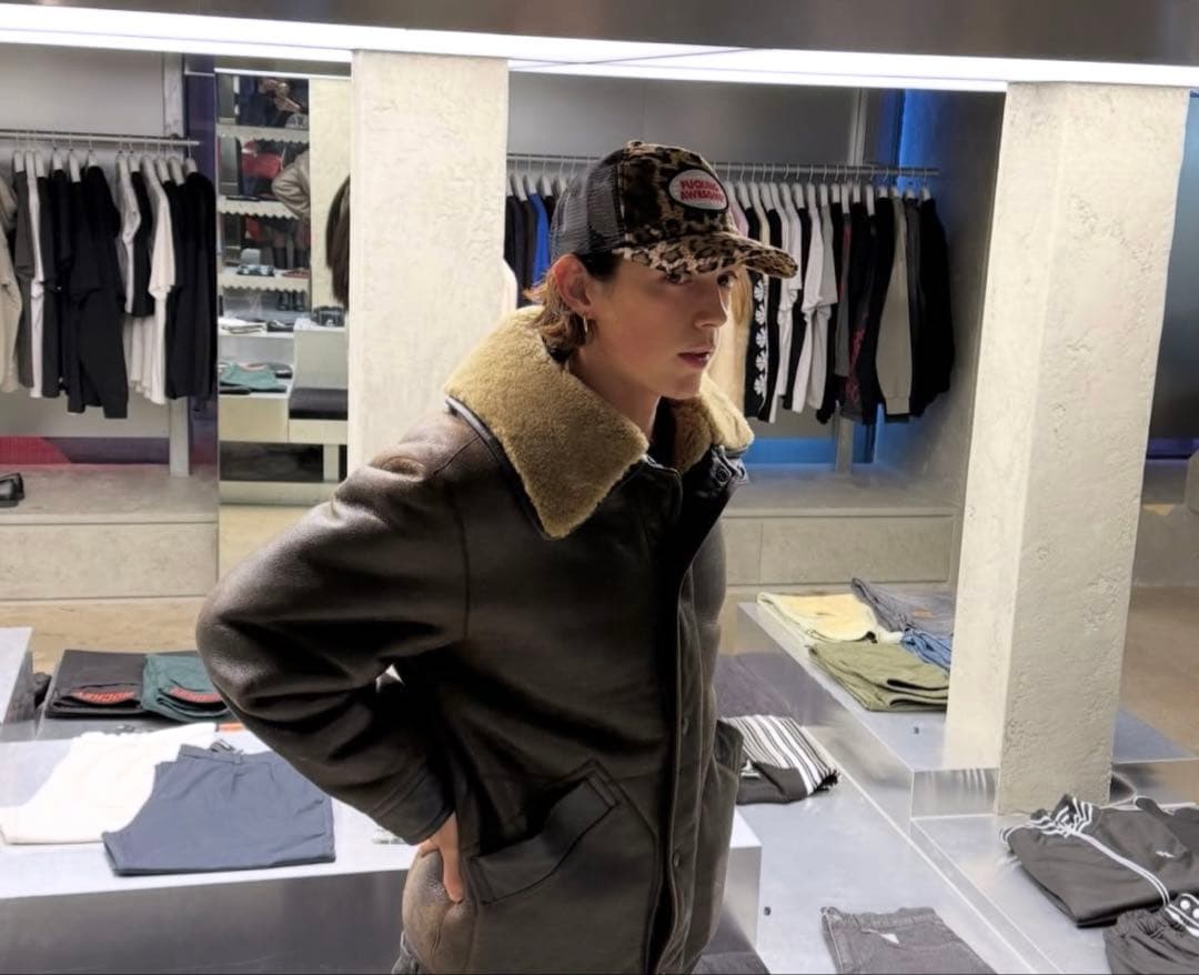 帽子 FUCKING AWESOME Leopard Trucker Hat