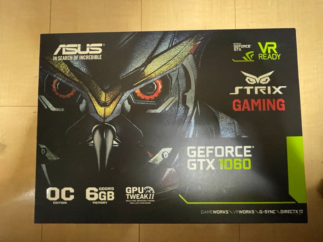 グラフィックボード・グラボ・ビデオカード ASUS STRIX GTX 1060 6GB