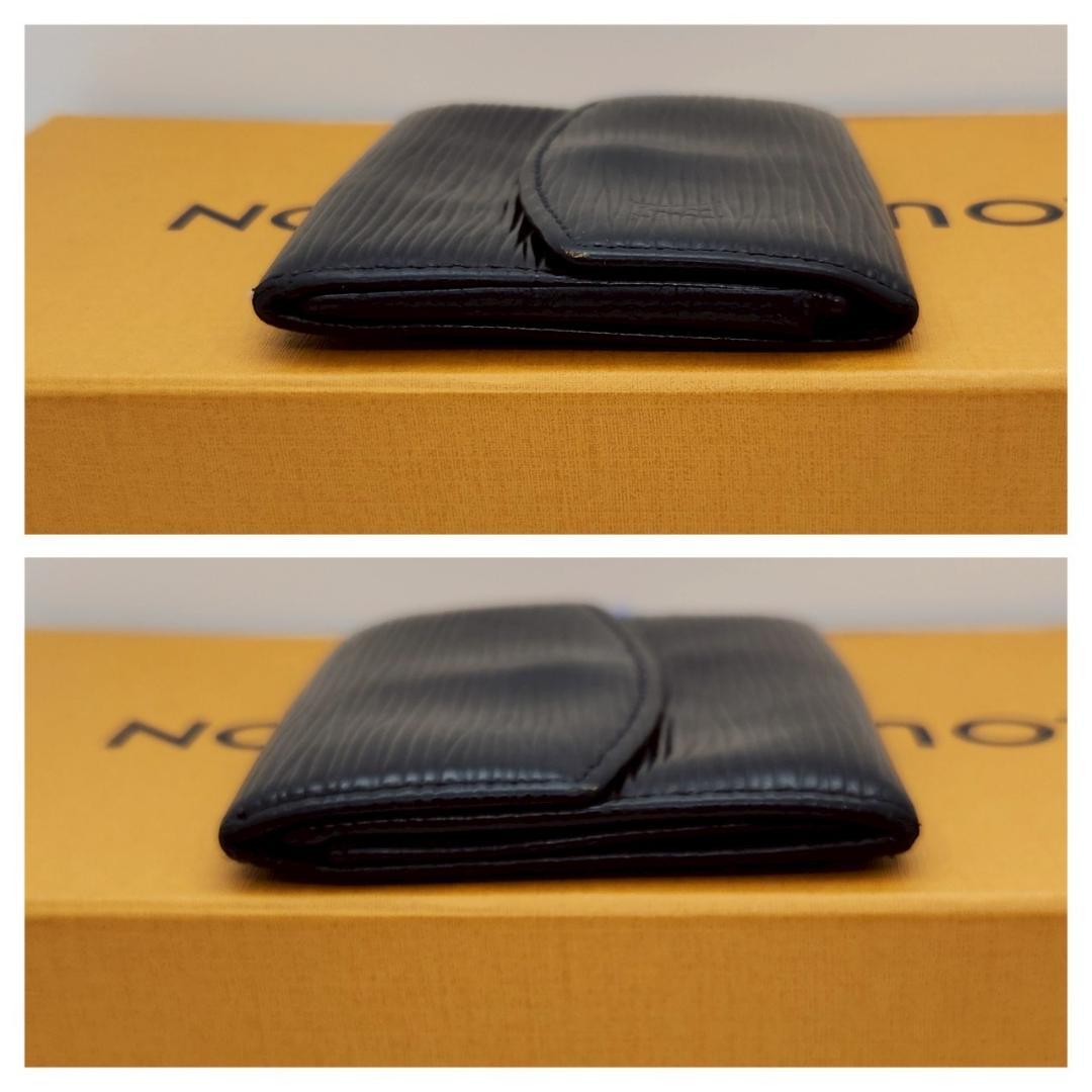 極美品 ルイヴィトン エピ ポルトモネ サーンプル 黒ケースM63412