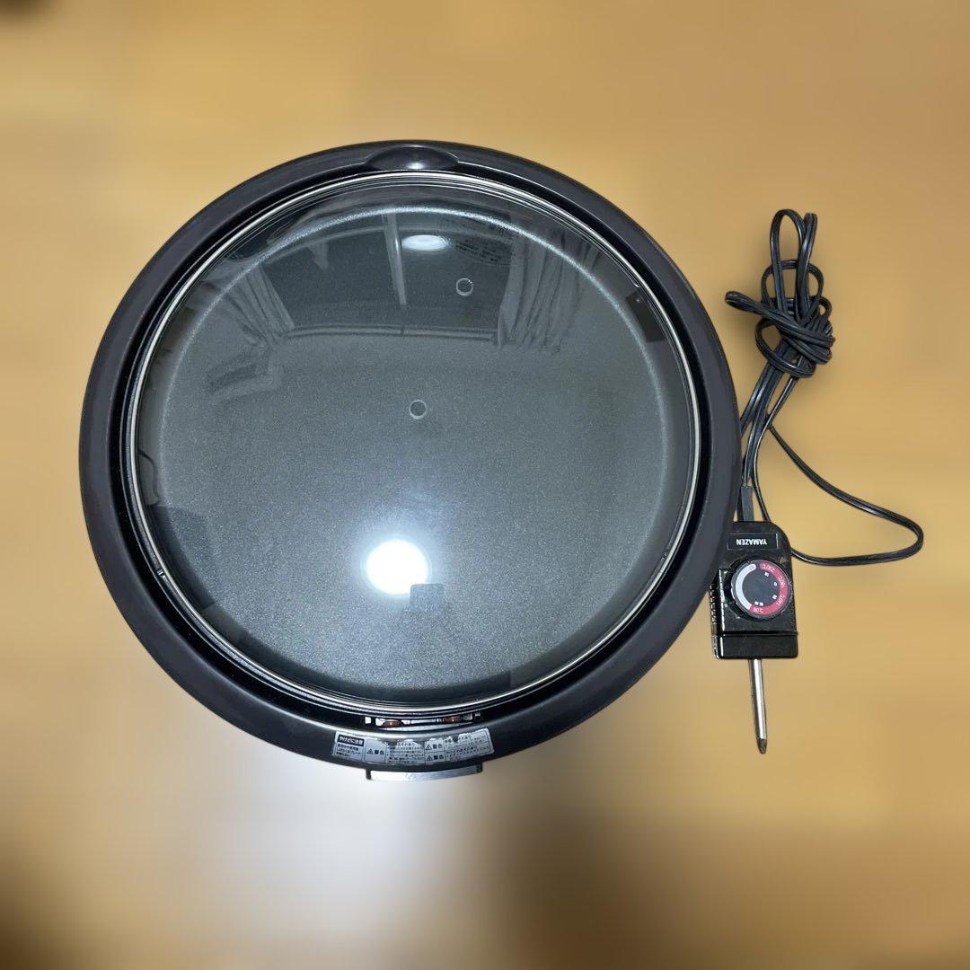 YAMAZEN ヤマゼン　山善 強化ガラス ホットプレート