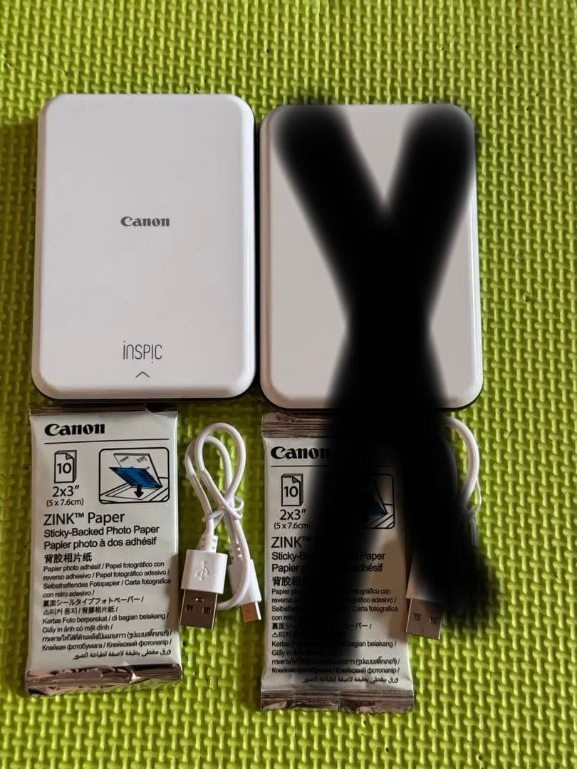 Canon PV-123 ミニプリンター iNSPiC 1台