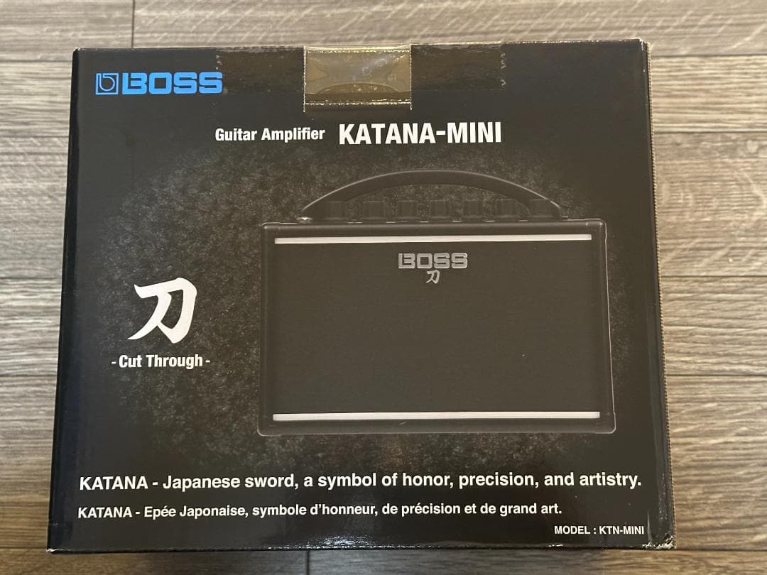 【新品・未開封】BOSS KATANA-MINI ギターアンプ
