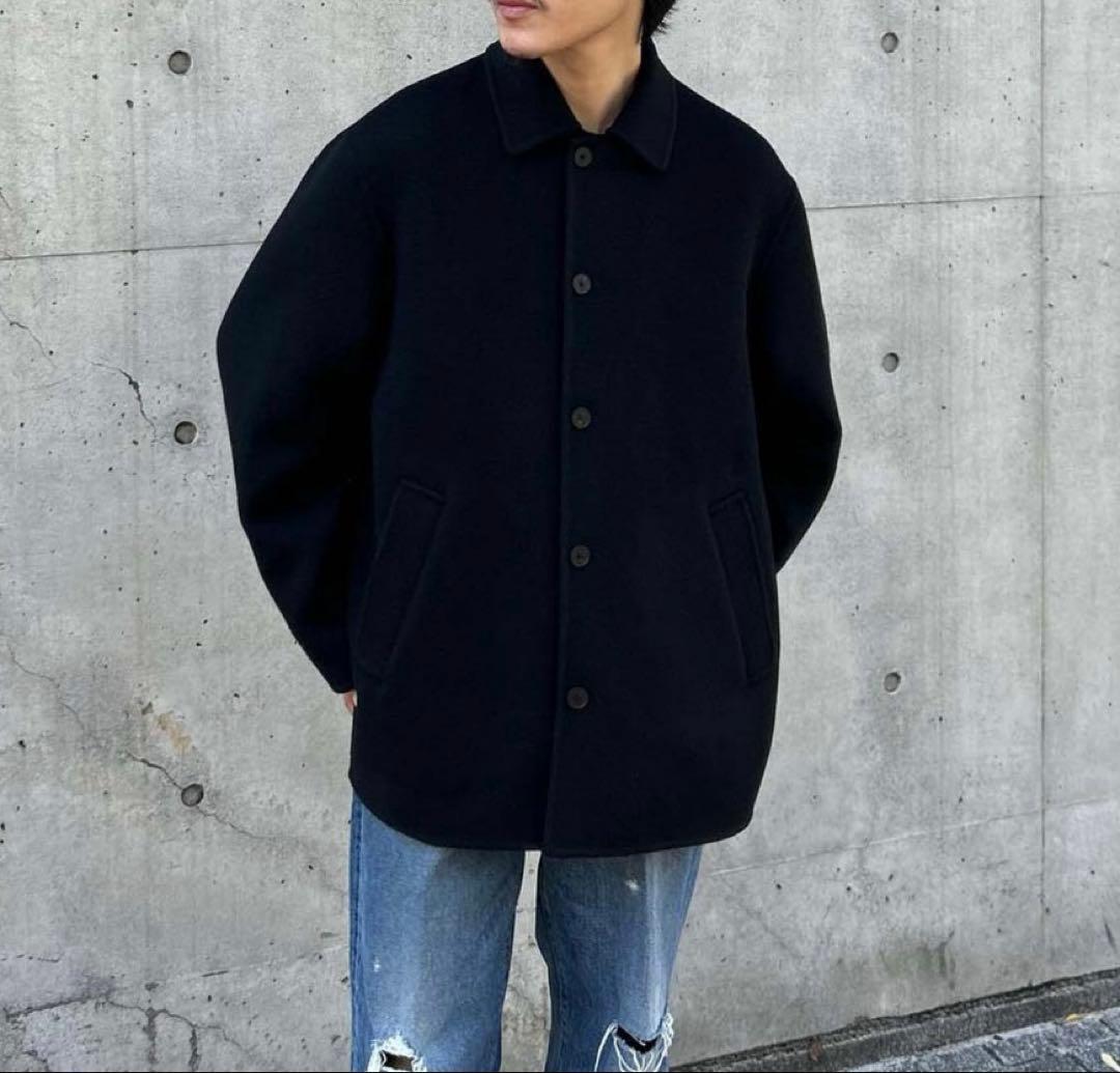 ATON エイトン 別注　Double Cashmere Melton カシミヤ