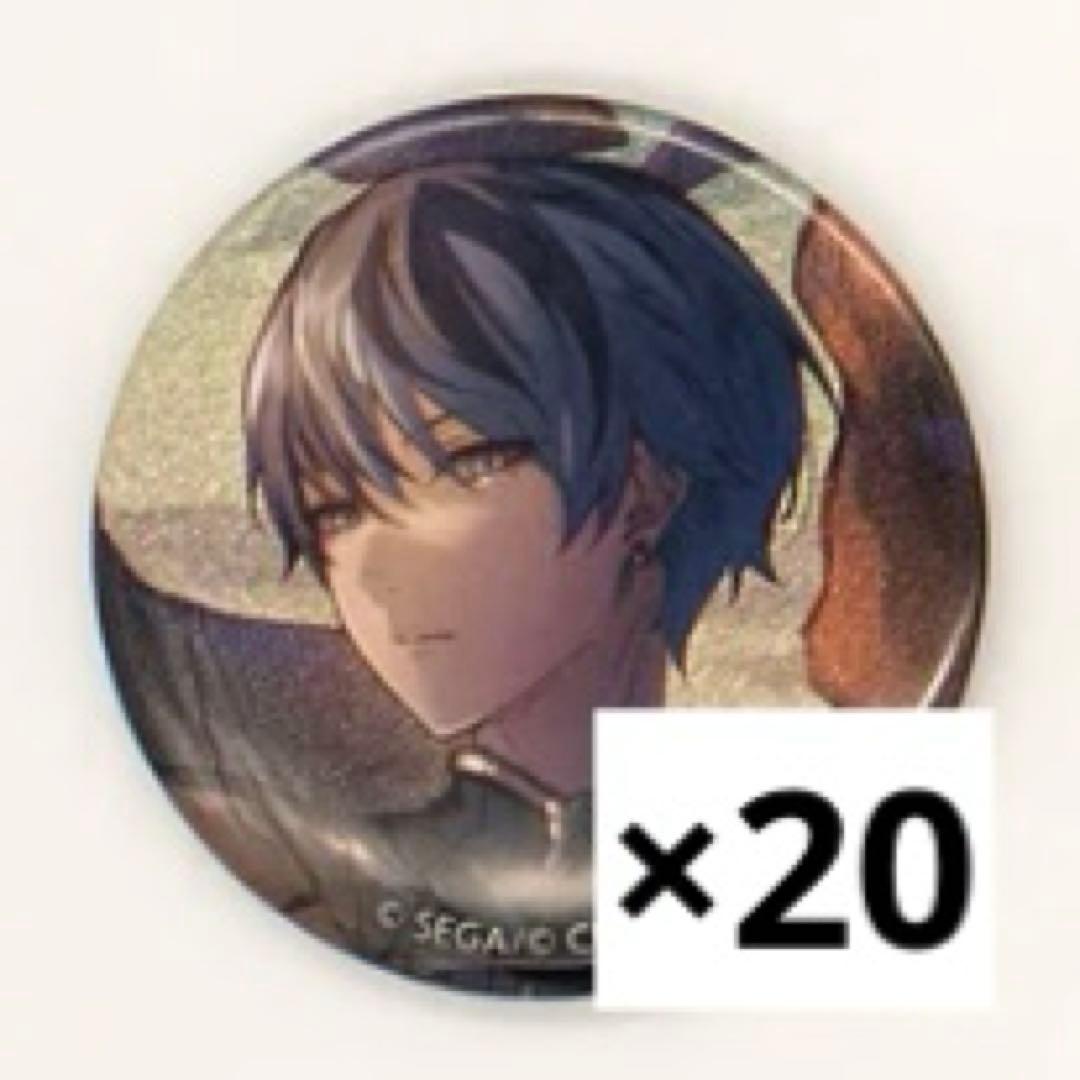 r*）様 青柳冬弥 グリッター 缶バッジ 28C