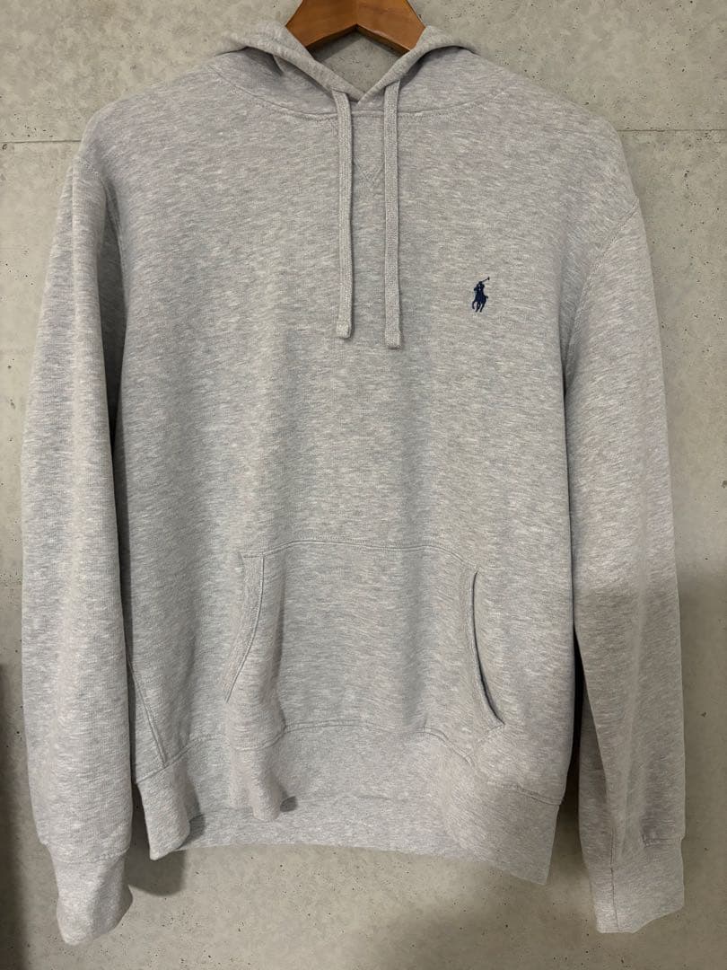 ラルフローレン　パーカー　プルオーバー　グレー