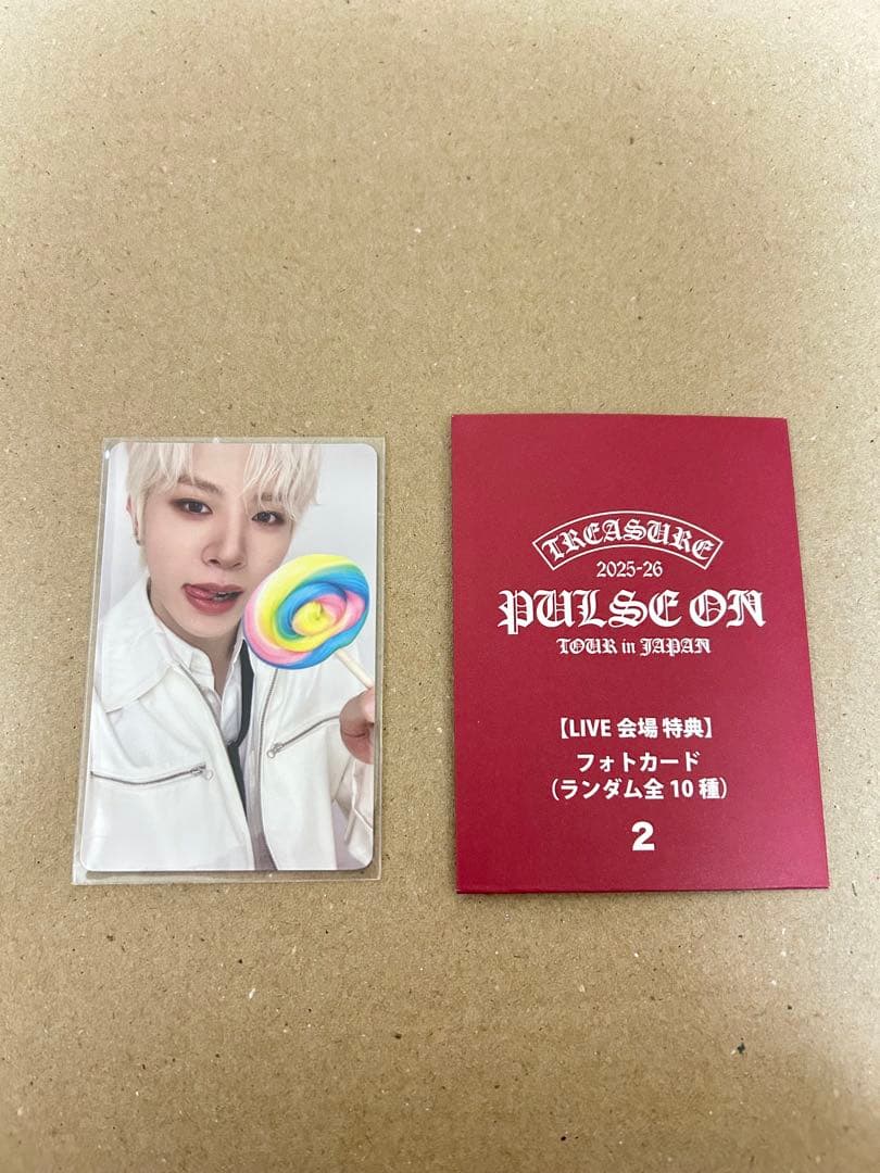 treasure ジョンファン 会場限定トレカ