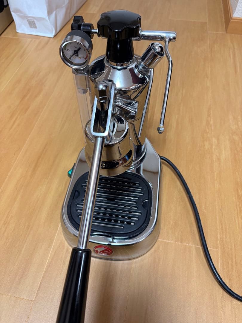 la pavoni & WPMグラインダー　 エスプレッソマシン 圧力計付き
