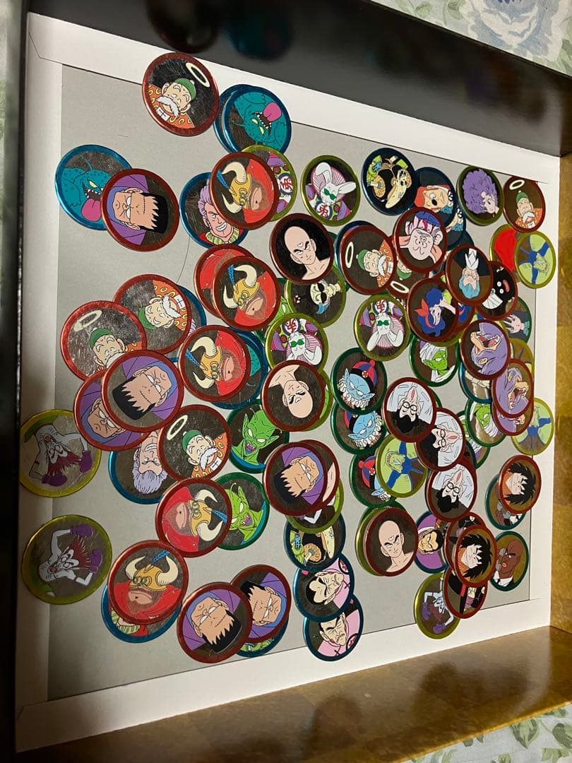 S&B ドラゴンボール 初期キャラクターのみ　メンコ大量セット　50枚以上あり