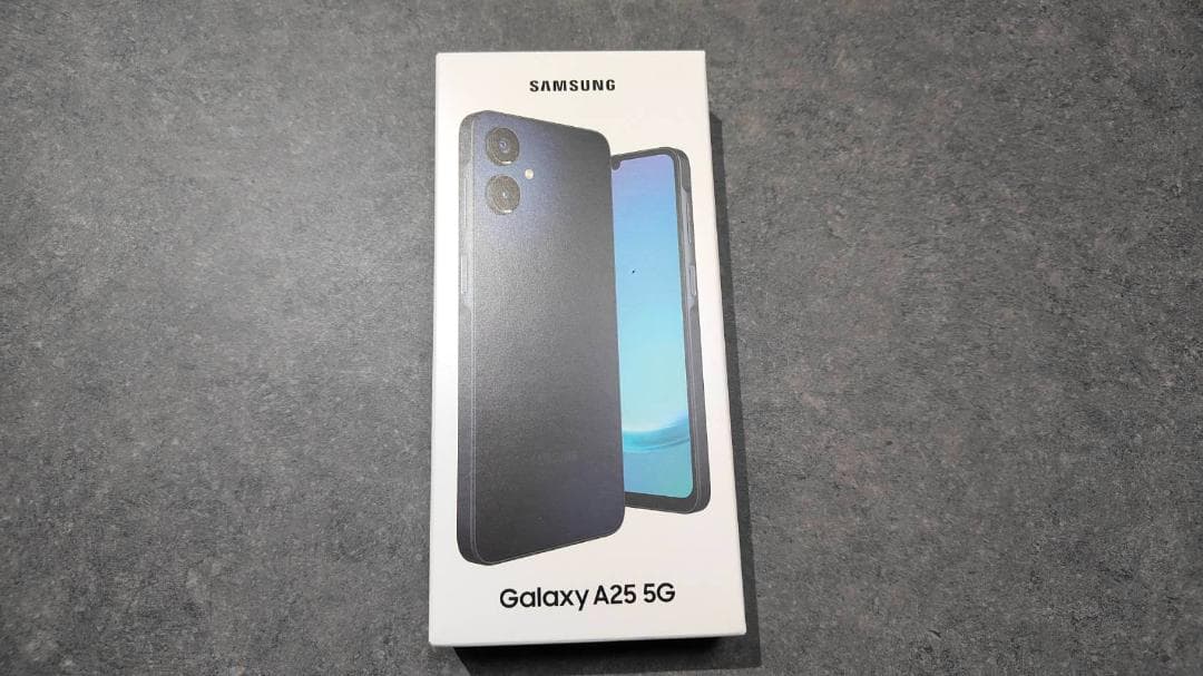 「新品未開封」Samsung Galaxy A25 5G SIMフリー（黒）