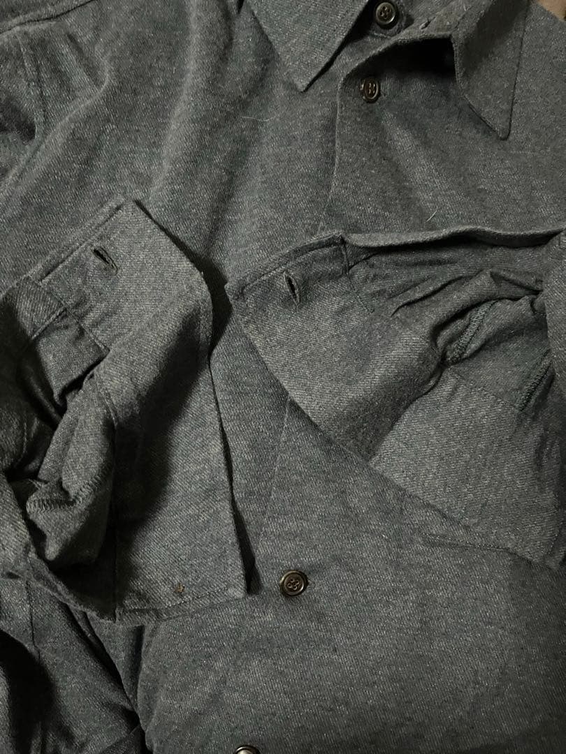 YohjiYamamoto コスチュームドオム ラグラン　コットンシャツ