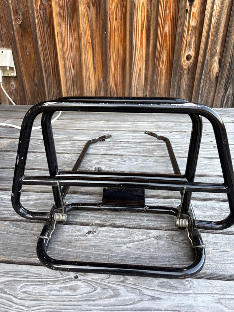 Vespaベスパ100ビンテージシート　キャリア　ミラーセット