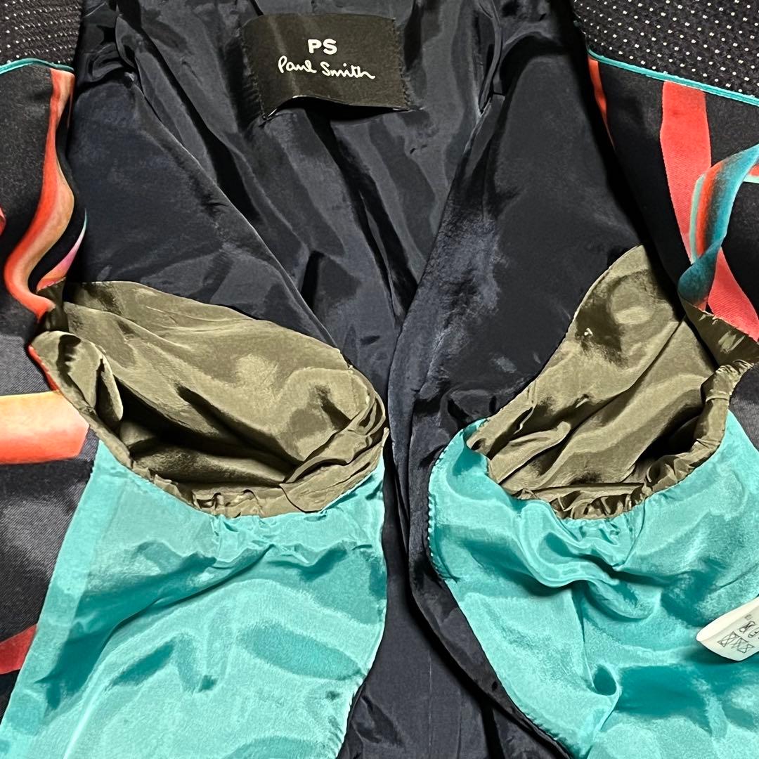 美品/現行　PS Paul Smith セットアップ　パンツスーツ ネイビー　L