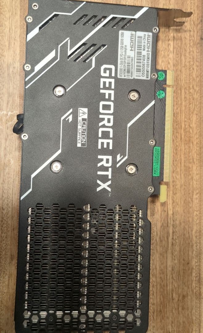 Nvidia Geforce RTX3060 12GB玄人志向　動作確認済　箱無