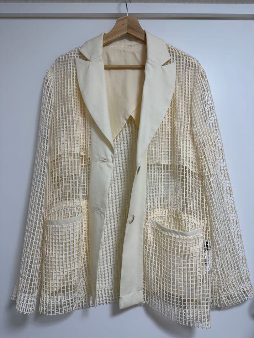 【MAISON SPECIAL】スクエアメッシュレース セットアップ