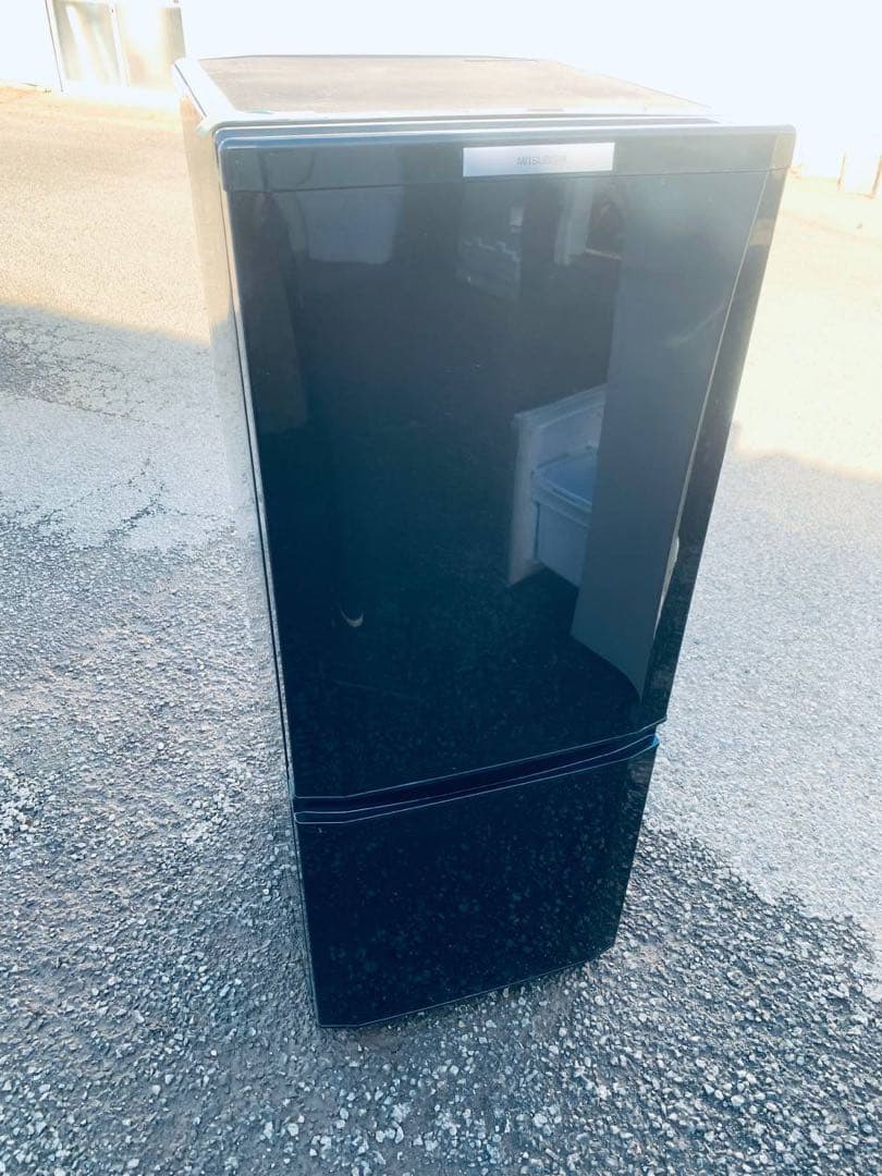 ①✅三菱ノンフロン冷凍冷蔵庫✅ ✅MR-P15W-B✅