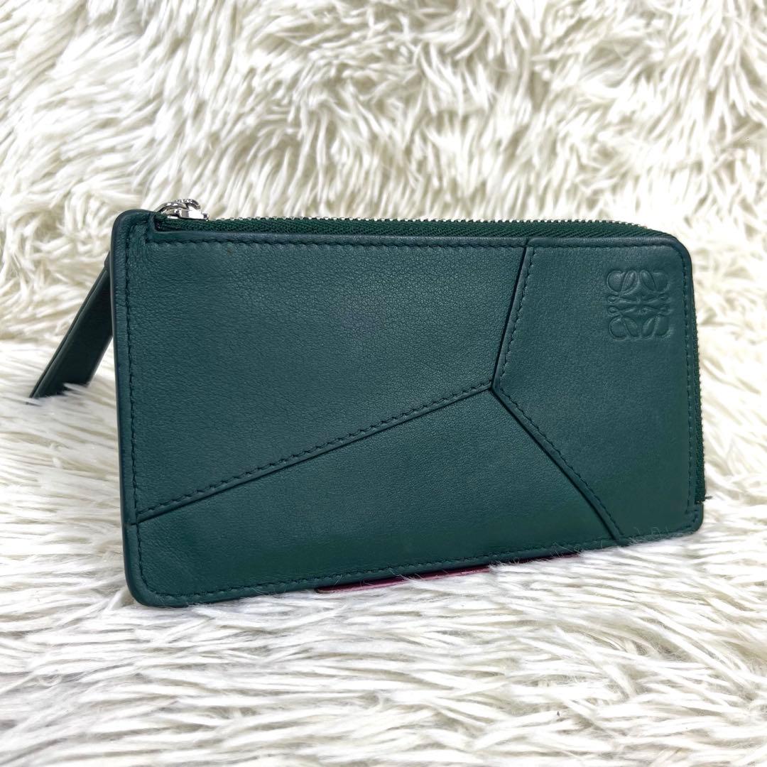極美品‼️LOEWE パズル ロング カードホルダー　 クラシックカーフ
