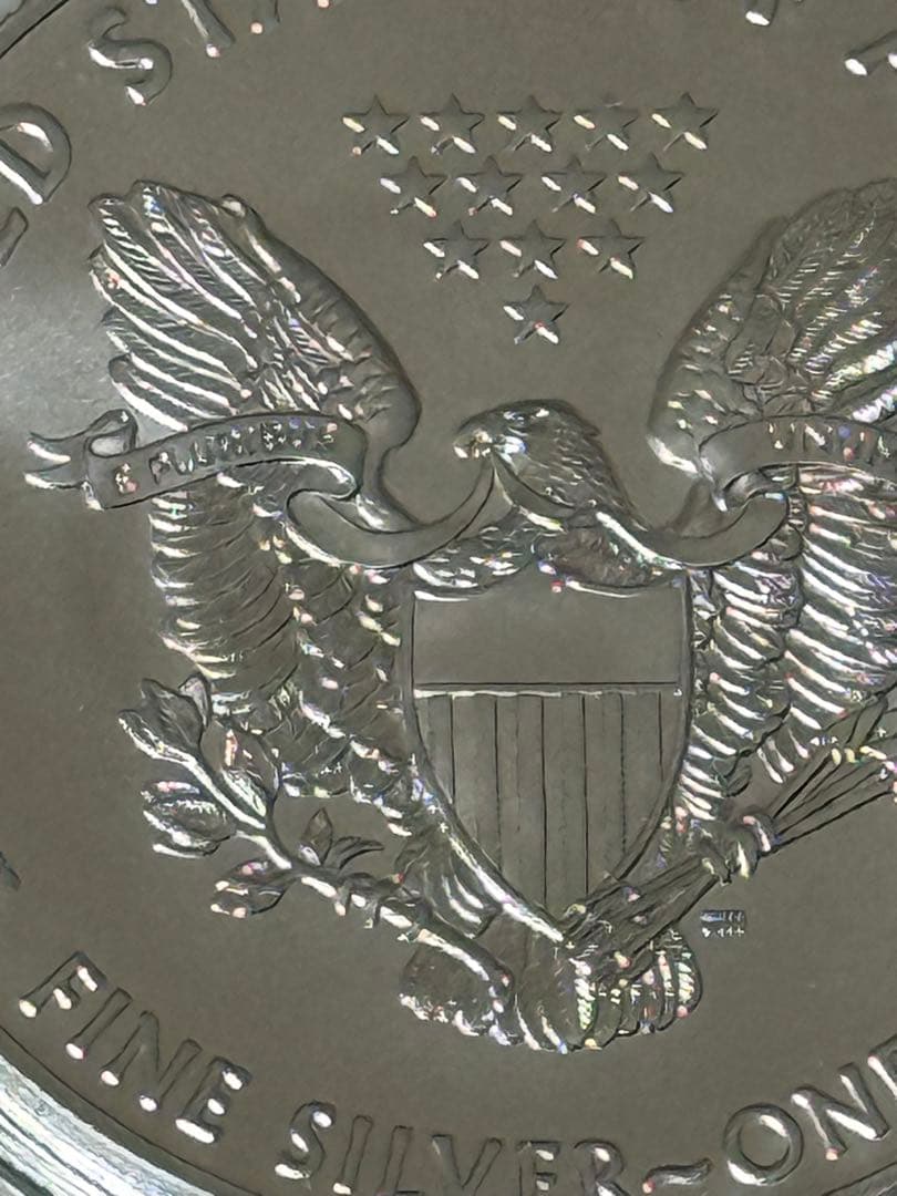 2021年製 アメリカ イーグル銀貨 1オンス 純銀 リバティ 純銀