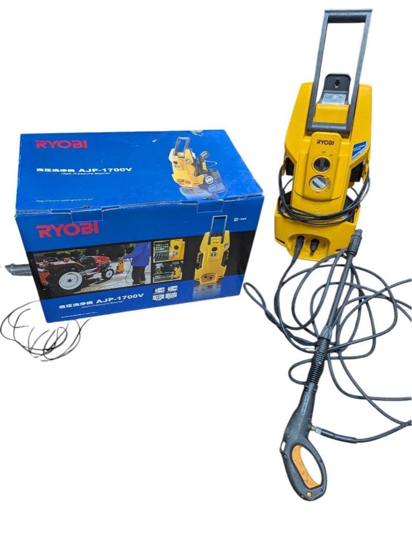 リョービ RYOBI 高圧洗浄機 AJP-1700V 箱付き