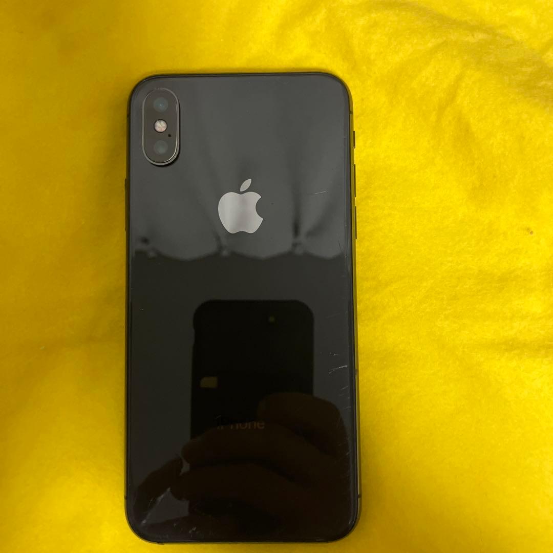 Apple iPhone X 256GB スペースグレー 本体