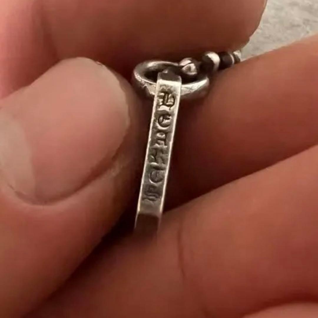 ChromeHearts クロムハーツカットアウトクロスドックタグタイニー正規品