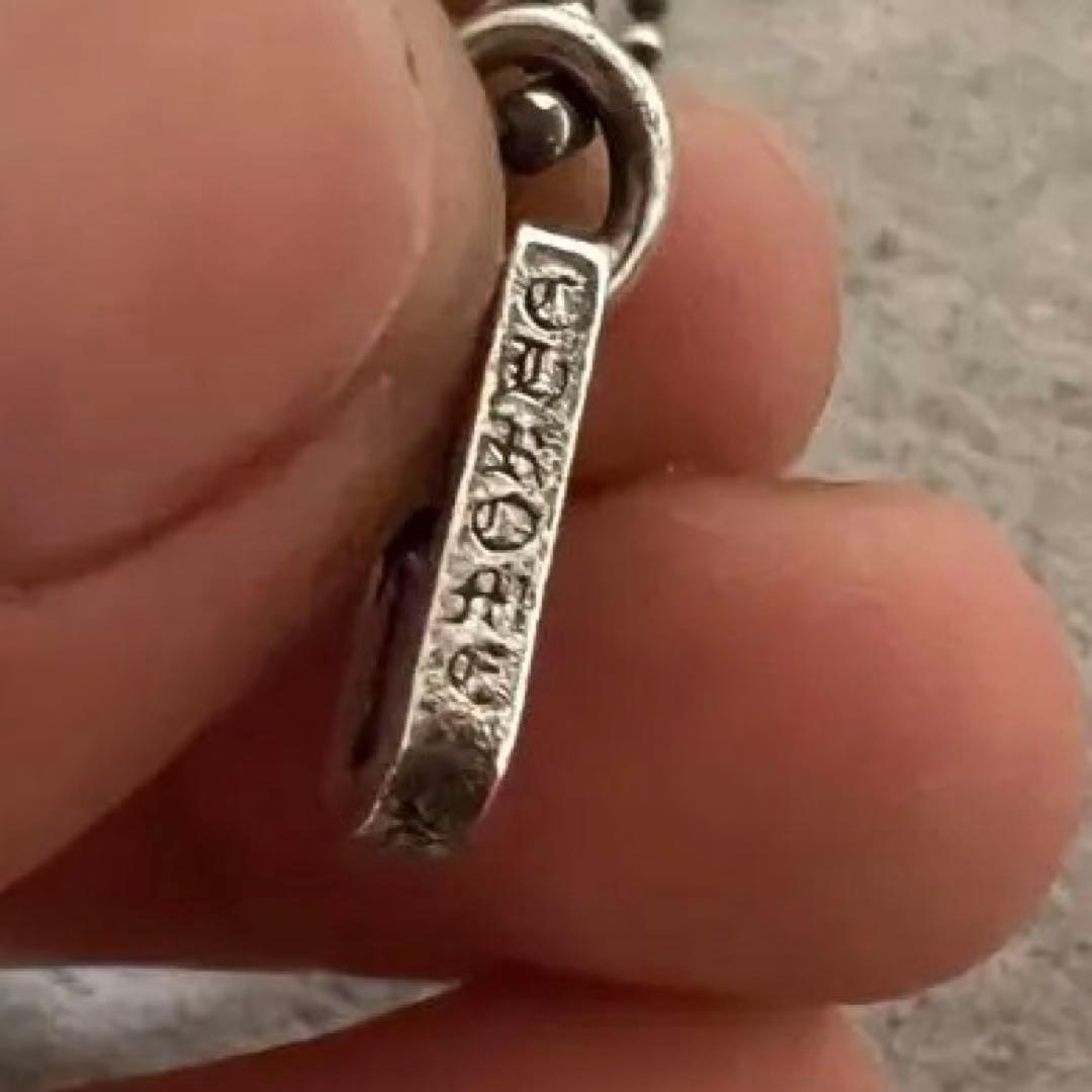 ChromeHearts クロムハーツカットアウトクロスドックタグタイニー正規品