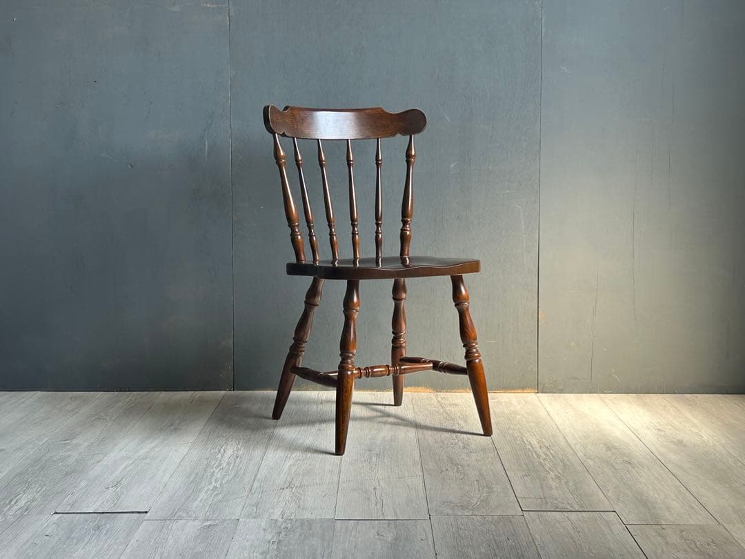 ① 飛騨産業　ウィンザーチェア　ヴィンテージ　スポークチェア　ビンテージ　IG