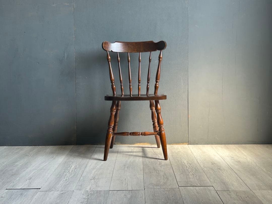 ① 飛騨産業　ウィンザーチェア　ヴィンテージ　スポークチェア　ビンテージ　IG