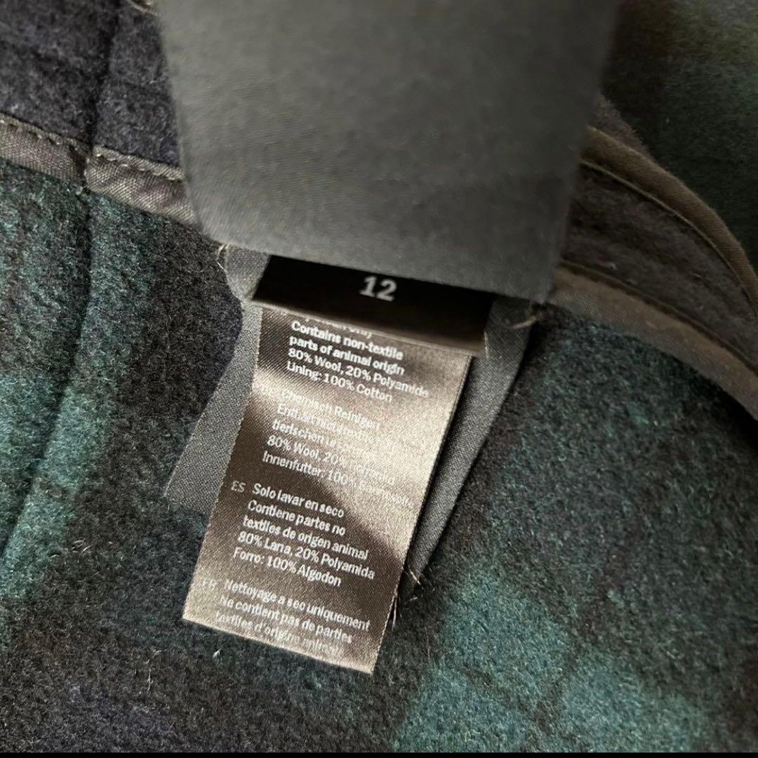 近年モデル✨グローバーオール ダッフルコート モリス チェック 定価約9万円