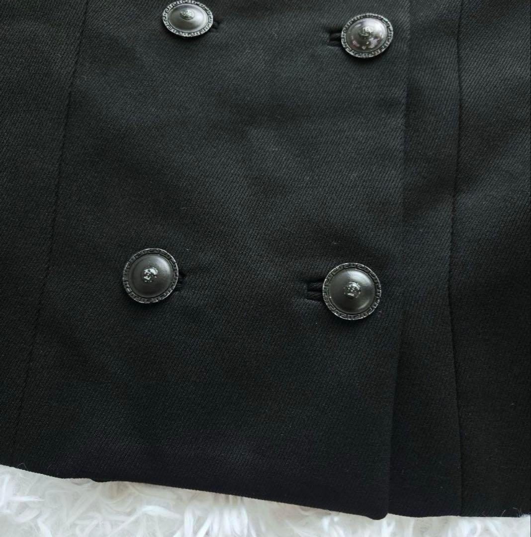 ジャンニ　ヴェルサーチェ　クチュールスーツ　シングルジャケット　スカート