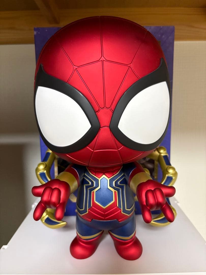 コスビ　XL ホットトイズ アイアンスパイダー　スパイダーマン　フィギュア