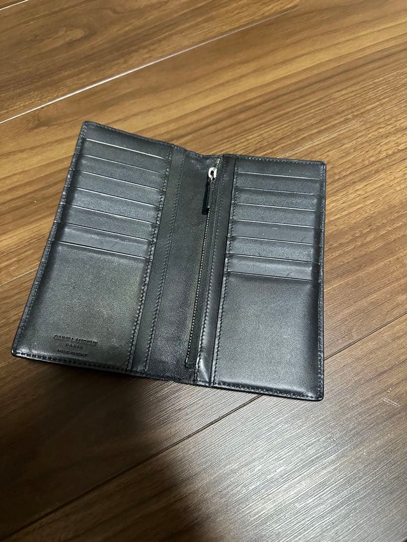 【最終値下げ】 サンローラン SAINT LAURENT 長財布 クロコ