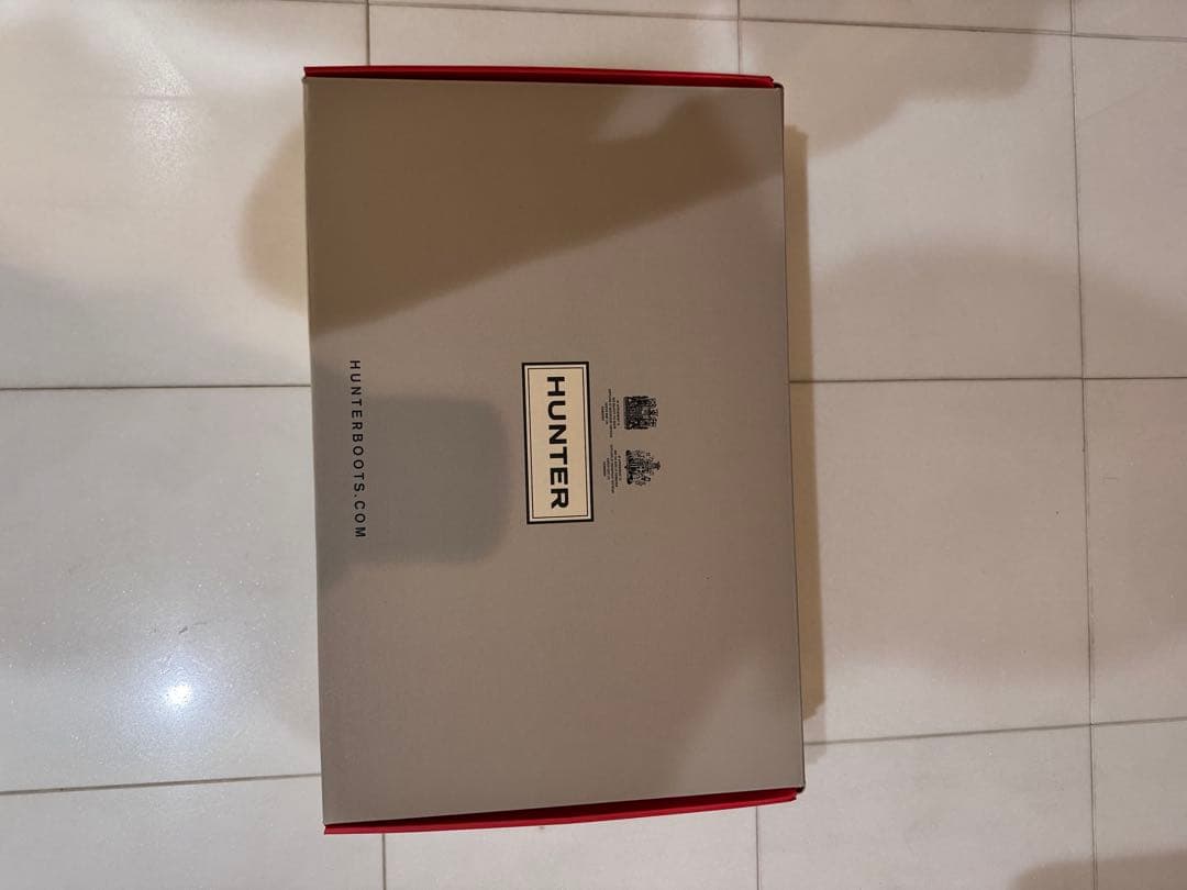 新品未使用　hunter オリジナル リファインド ブーツ ブラック