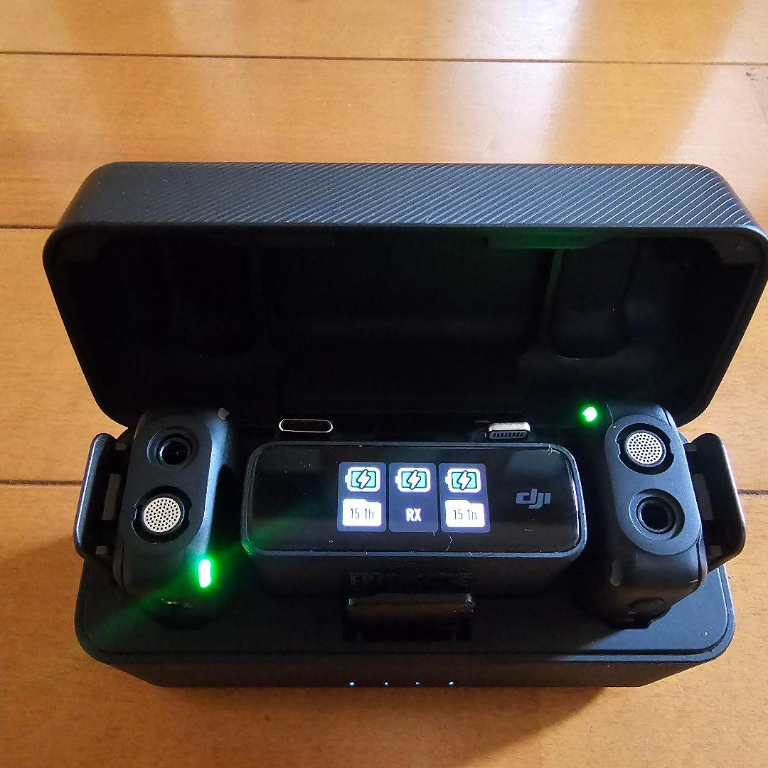 DJI Mic ワイヤレスピンマイク スマホ Vlog YouTubeに